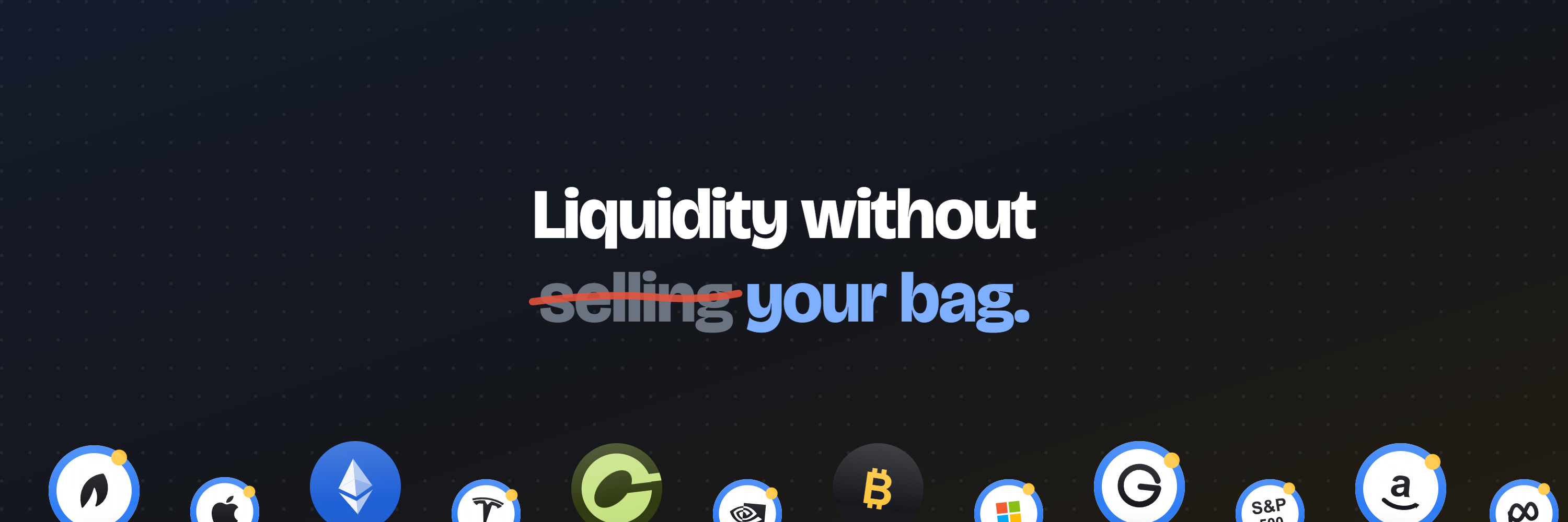 Loov banner, dark