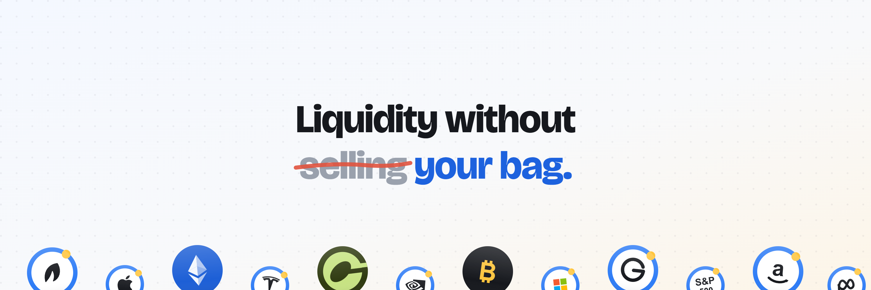 Loov banner, light